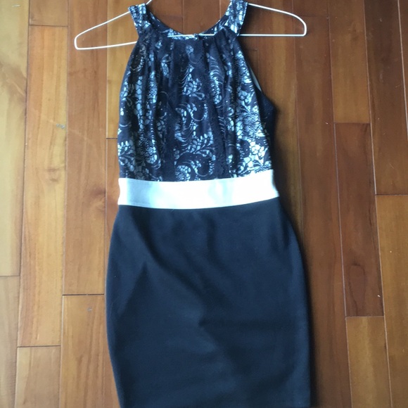 Black and cream dress - Picture 1 of 5